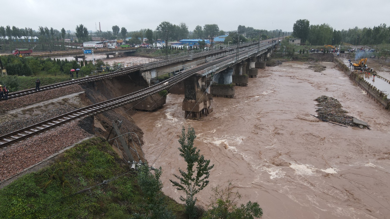 进行中！太原铁路部门积极抢修南同蒲线受降雨影响区段